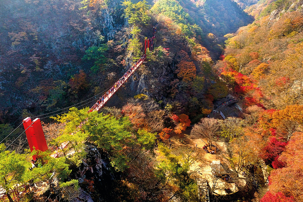 カンチョンサン(剛泉山)郡立公園