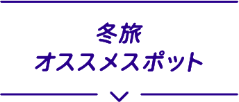 冬旅オススメスポット