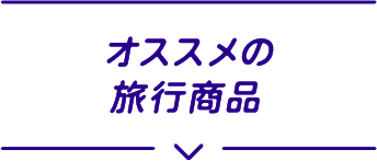 オススメの旅行商品