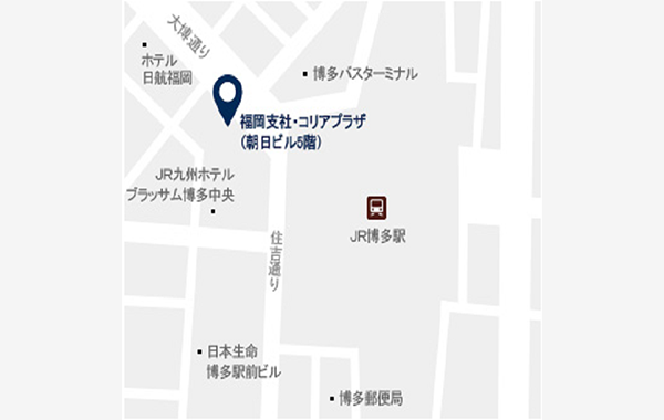 후쿠오카 지사 지도