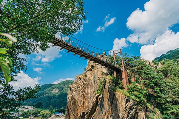 山と川、忠州自然旅行コース