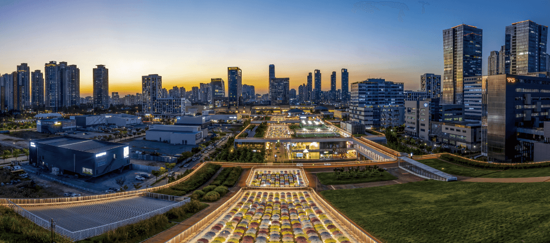 インチョン(仁川)広域市] ソンド(松島)トリプルストリート : 韓国観光